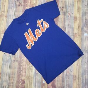 MAJESTIC MLB METS MATT HARVEY JERSEY TEE SIZE S